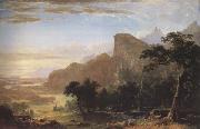 Frederic E.Church Landscape-Scene from Thanatopsis oil painting reproduction